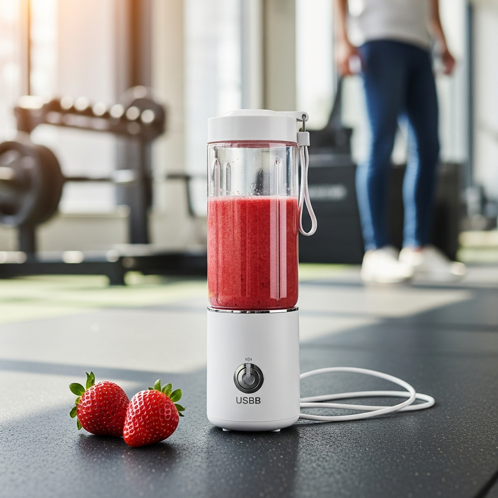 Portable USB Blender - Rechargeable Mini Smoothie Maker | On-The-Go