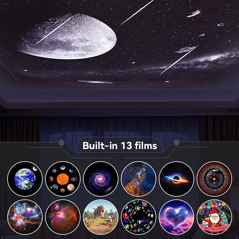 Galaxy Star Projector - Room Effect