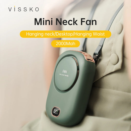 Portable Neck Fan - Front View