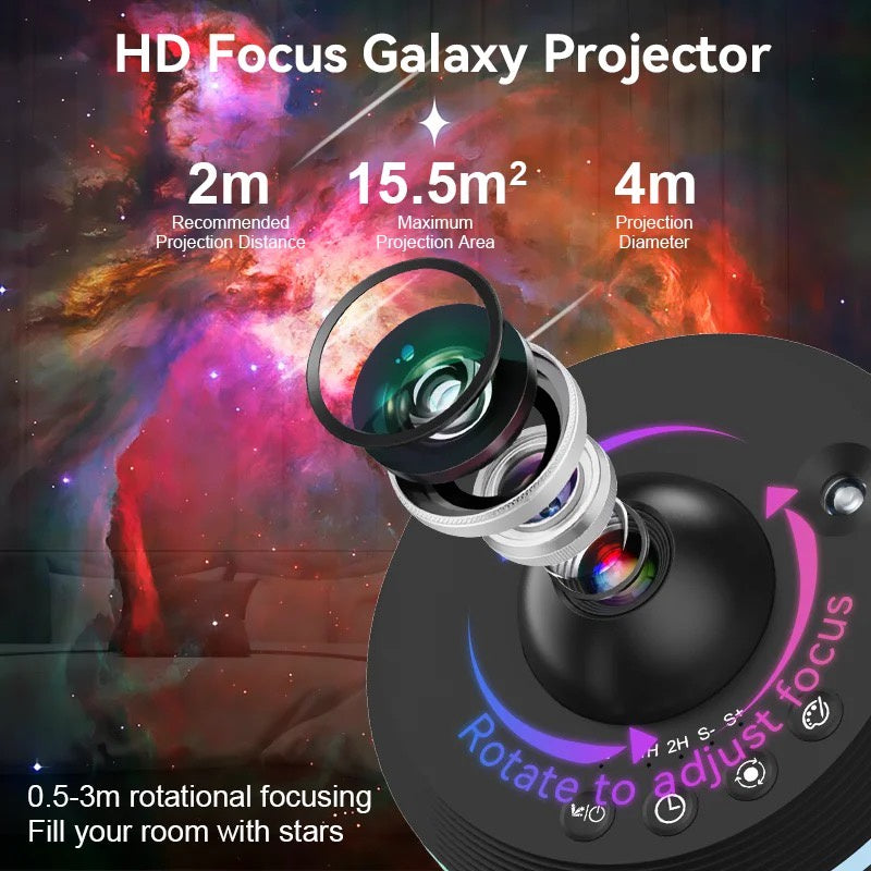 Galaxy Star Projector - Features