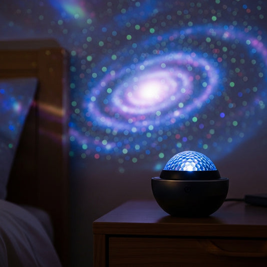 Galaxy Star Projector - LED Night Light with Remote | Room Ambiance