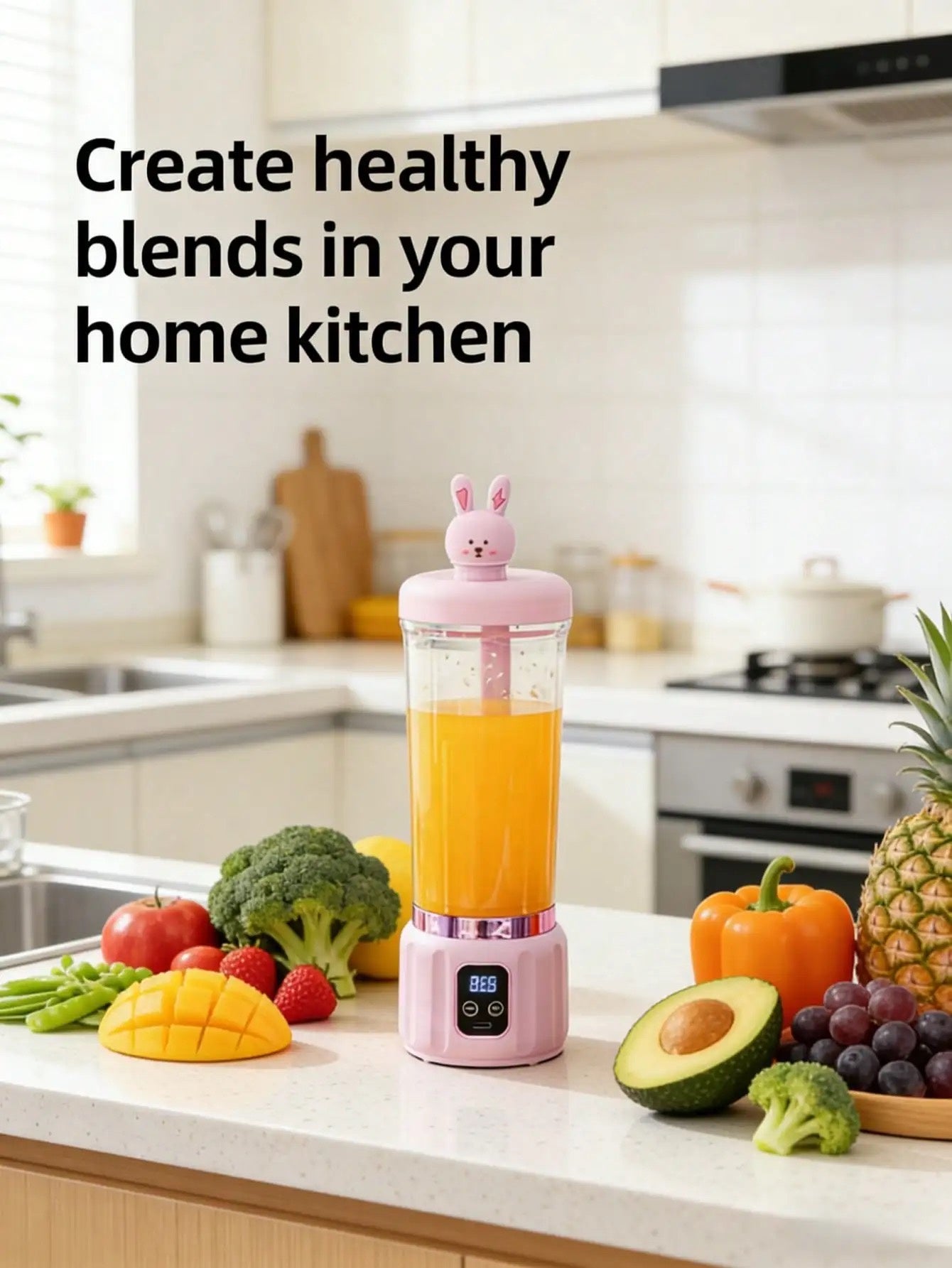Portable USB Blender - Size Comparison