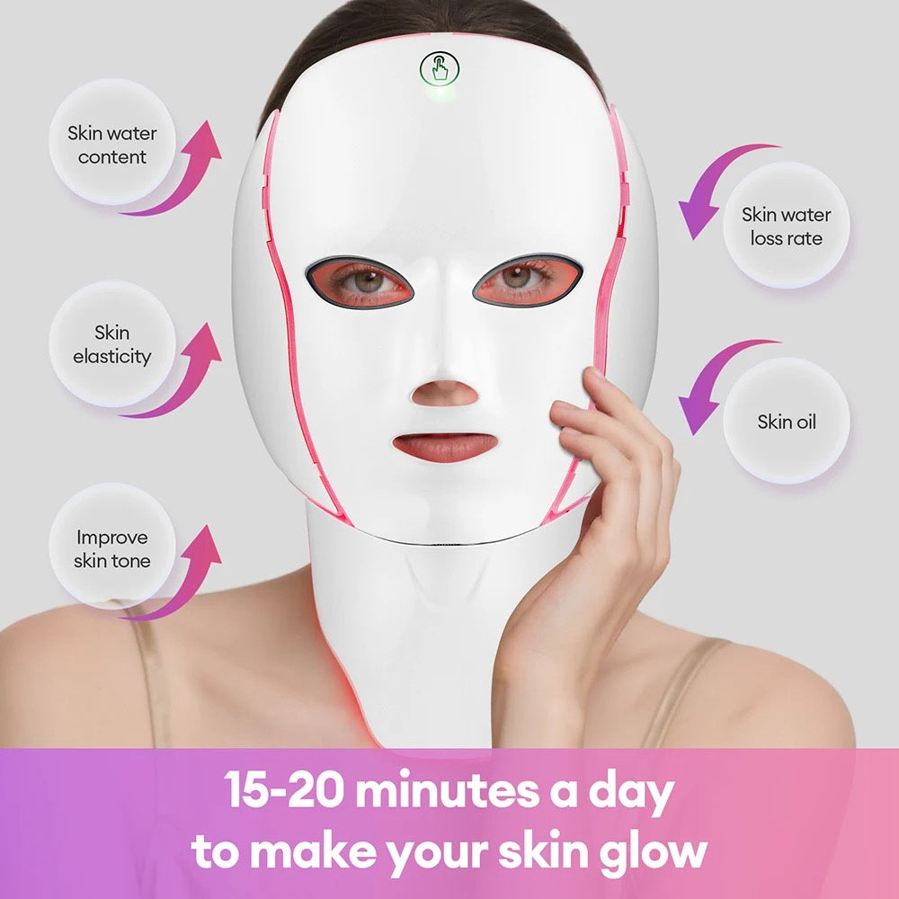 LED Face Mask - Color Modes