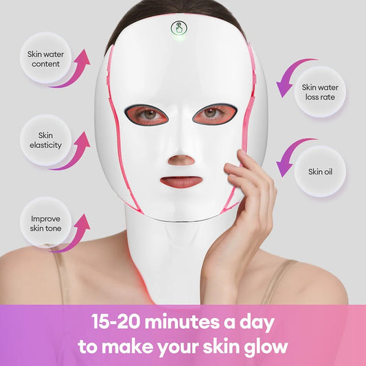 LED Face Mask - Color Modes